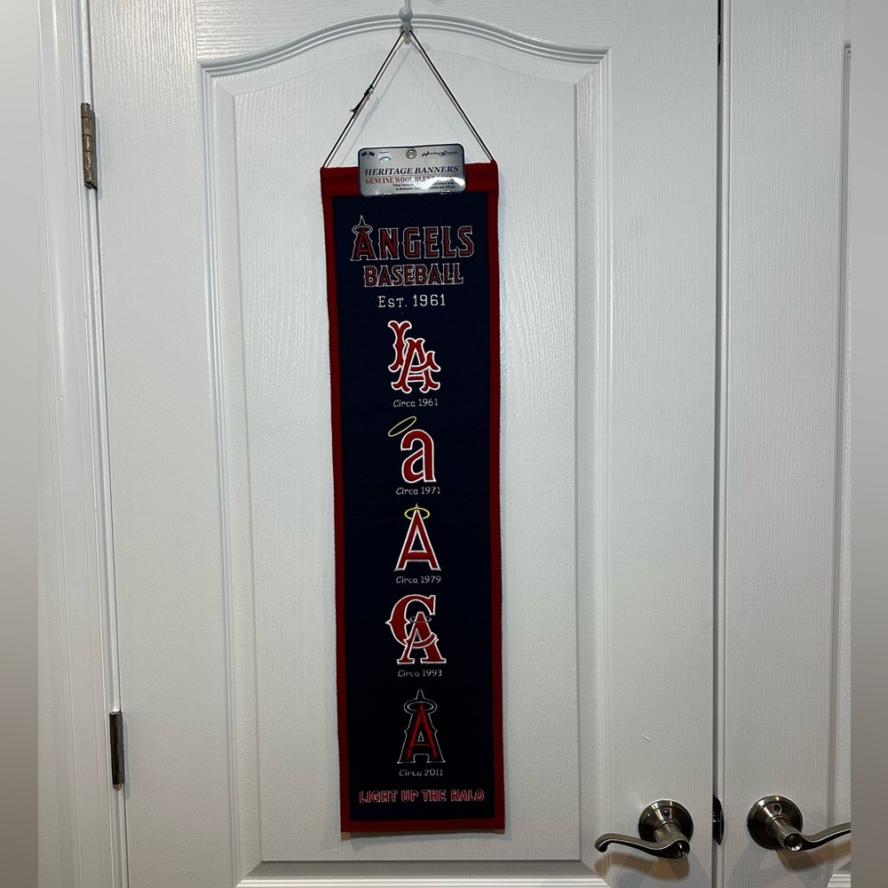 Cooperstown Collection Los Angeles Angels Baseball Heritage Banner
